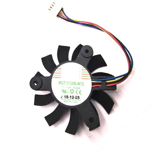 Fan MGT7012XB-W15 DC12V 4PIN 4Lines