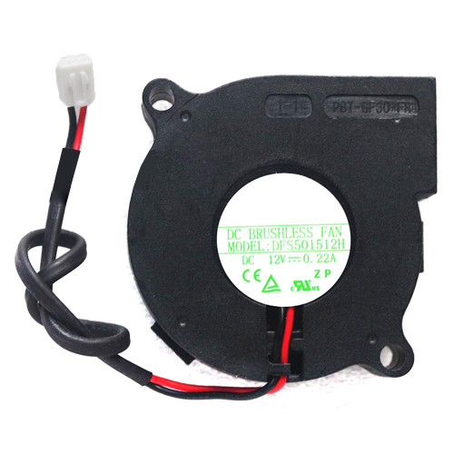 Fan For YOUNG LIN DFS501512H DC12V 0.22A 2PIN 2Lines