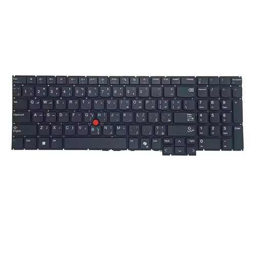 Laptop Keyboard For Lenovo ThinkPad E16 Gen 1 Arabia AR SG-B8810-3NA SN21P41327 PK1339G4B03 With Backlit With AI Button Black New