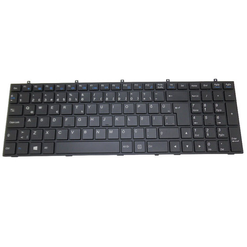 Laptop Keyboard For Monster Abra A7 V5.4 Turkey TR Black With Backlit Black Frame New