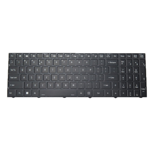 Laptop Keyboard For SHS NL75AU English US With Frame Black New