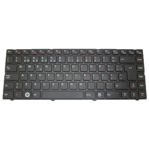 Black Laptop Replacement Keyboard For Login QAT10 VAW70 Portuguese PO With Black Frame New
