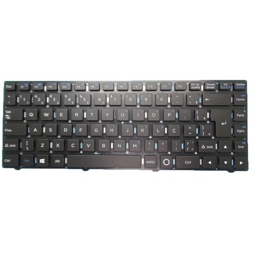 Laptop Replacement Keyboard For Login S14BW01 Brazil BR NO Frame New