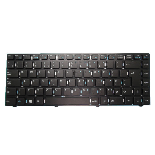 Laptop Replacement Keyboard For Login S14BW01 United Kingdom UK NO Frame New