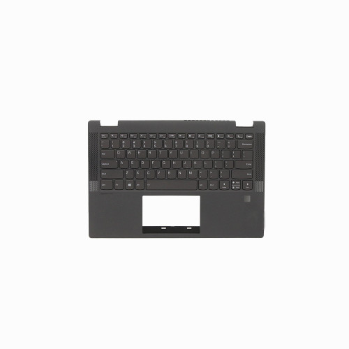 Laptop PalmRest&keyboard For Lenovo Ideapad Flex 5-14ALC05 English US 5CB1C39899 With Backlight Fingerprint Antenna Without Touchpad Grey New