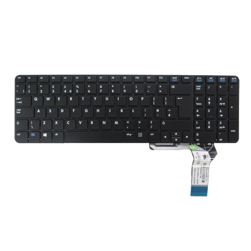 KVM Keyboard For HP for HPE LCD8500 AF644A MP-11N16GB-6571 776648-031 United Kingdom UK With Frame Black