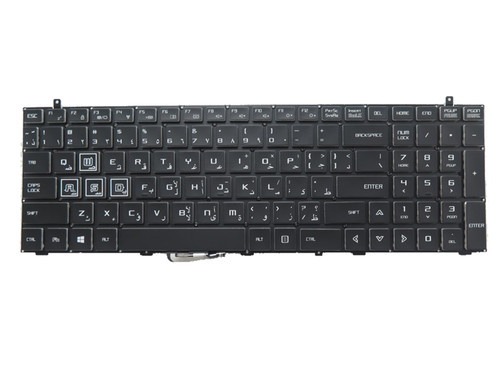 Laptop Keyboard TFM14G53A0J852B KBDR15A00C-4071 Black Without Frame No Backlight Film Arabia AR