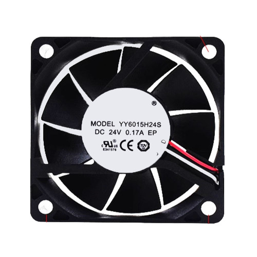 Cooling Fan For SNOWFAN YY6015H24S DC24V 0.17A 5000RPM 3-wire New