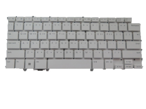 Laptop Backlit Keyboard For LG 14T90P-G.AA55A3 14T90P-G.AA75C2 14T90P-G.AA78B 14T90P-G.AR54C2 Korean KR White No Frame New
