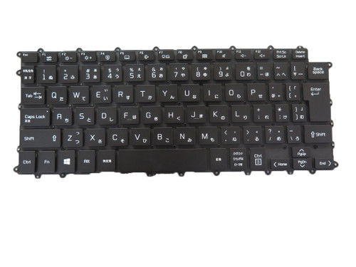 Laptop Backlit Keyboard For LG SG-B0300-2VA SN8000BU AEW74230214 Japan JP Black No Frame New