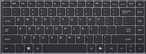 Laptop Keyboard For UOWAMOU BTC511 English US Black New