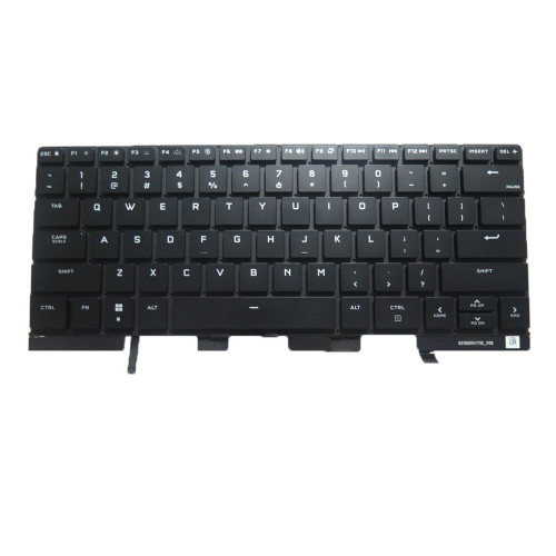 Laptop RGB Backlit Keyboard For Tongfang NBLDW Colourful Backlit English US Black New
