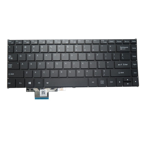 Laptop Backlit Keyboard For MAXHUB NZ61 NZ61-6A22000 English US Black No Frame New