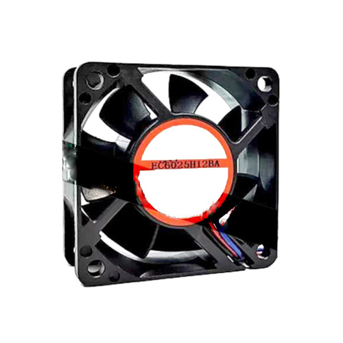 Cooling Fan EC6025H12BA DC12V 0.24A 60*60*25MM 3Lines New