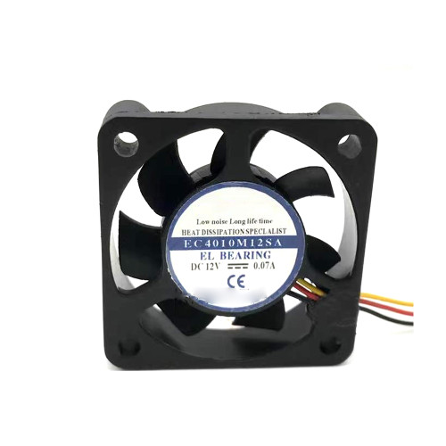 Cooling Fan EC4010M12SA DC12V 0.07A 40*40*10MM 3PIN New