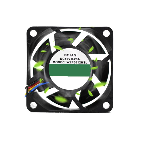 Cooling Fan For WUZHOUFAN WZF0612HSL DC12V 0.25A 6CM 4PIN New