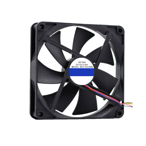 Cooling Fan For WUZHOUFAN WZF14025MM DC12V 0.40A 14CM 4PIN New