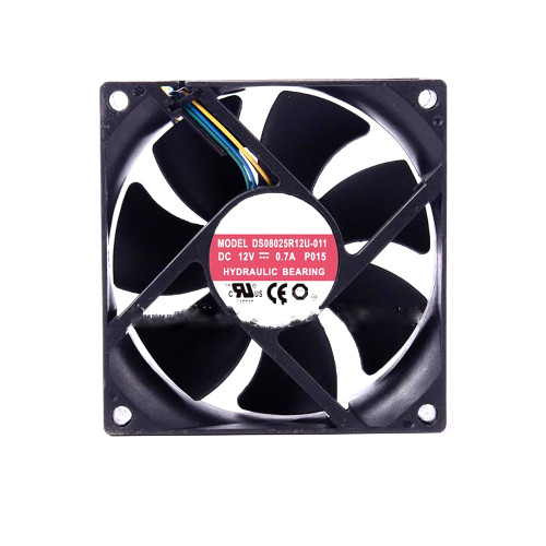 Cooling Fan For AVC DS08025R12U-011 P015 DC12V 0.7A 8CM 4PIN New