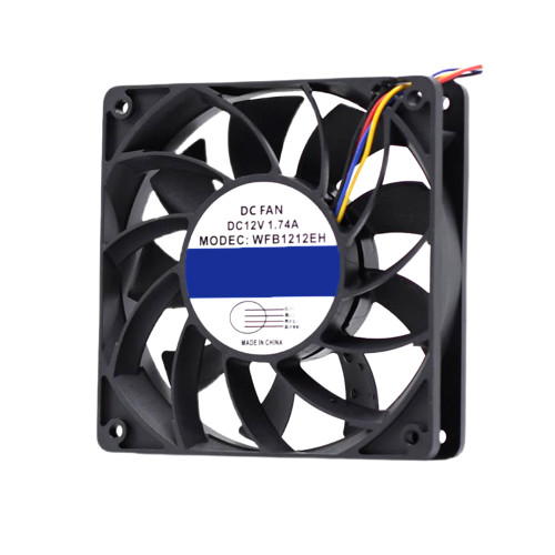 Cooling Fan For WUZHOUFAN WFB1212EH DC12V 1.74A 12CM 4PIN New