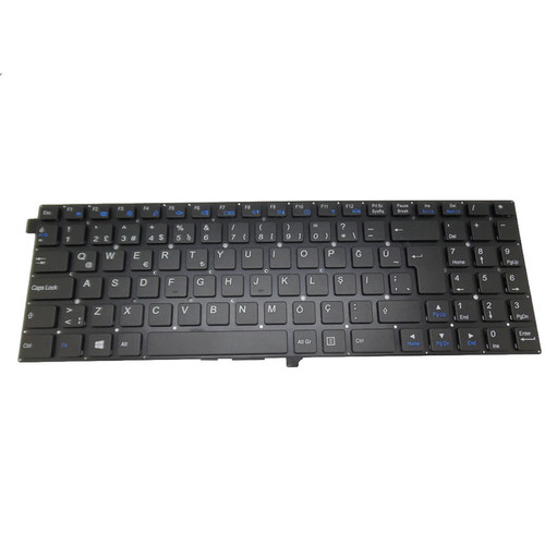 Laptop Keyboard For 한성컴퓨터 For Hansung U54X Turkish TR Black No Frame New