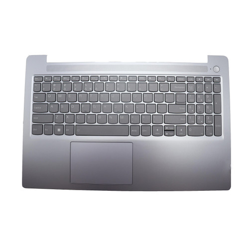 Laptop PalmRest&keyboard For Lenovo IdeaPad Slim 3 15IAH8 English US 5CB1L99511 With Touchpad Backlit Grey New