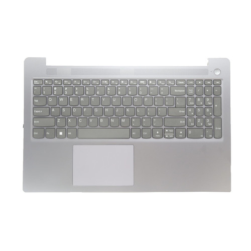 Laptop PalmRest&keyboard For Lenovo IdeaPad Slim 3 15IAN8 English US 5CB1K94973 With Touchpad Grey New