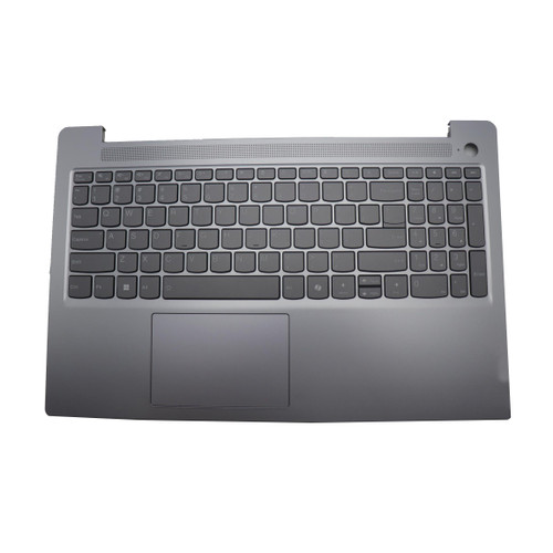 Laptop PalmRest&keyboard For Lenovo IdeaPad Slim 3 15IRU9 English US 5CB1N95289 With Touchpad Backlit Fingerprint Grey New
