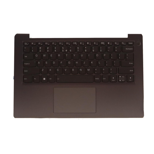 Laptop PalmRest&keyboard For Lenovo IdeaPad 3 14IAU7 English US 5CB1H43467 With Touchpad Backlit Fingerprint Grey New