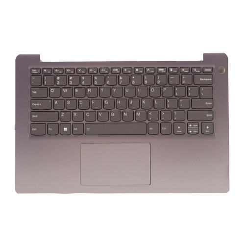 Laptop PalmRest&keyboard For Lenovo IdeaPad 3 14IAU7 English US 5CB1H43466 With Touchpad Backlit Fingerprint Grey New