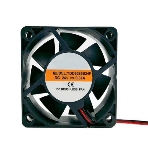 Cooling Fan For YCCFAN YDD6025B24F DC24V 0.37A 6CM 2Lines