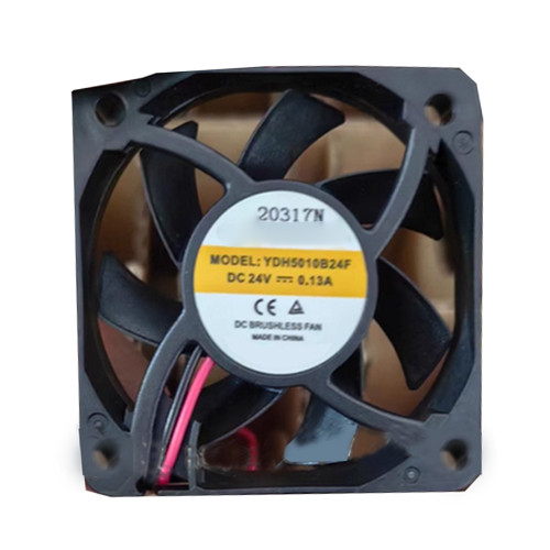 Cooling Fan For YCCFAN YDH5010B24F DC12V 0.13A 2PIN 2Lines