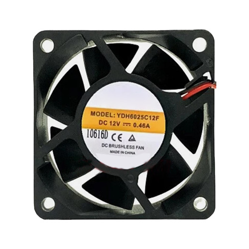 Cooling Fan For YCCFAN YDH6025C12F DC1V 0.46A 2PIN 2Lines
