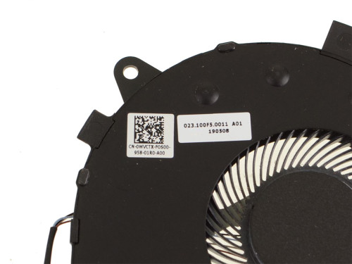 Laptop CPU Fan For DELL For Inspiron 7590 2-in-1 7791 2-in-1 0WVCTX WVCTX FLBX DFS2001058F0T 023.100F5.0011 ND85C27-18J22 023.1005.0001 DC5V 0.5A
