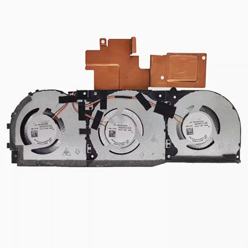 Laptop CPU Fan For DELL Pro Max 16 Plus MB16250 0WDXF1 WDXF1 ND8CC39-24E04 ND8CC39-24E05 ND8CC39-24E06 DC28001CMD0 For Discrete Graphics DIS