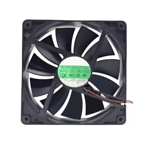 Cooling Fan For POWERYEAR PY-14025H12B DC12V 0.4A Ball Bearing Model New