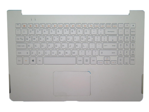 Laptop PalmRest&White Keyboard For LG 15U560 LG15U56 15UD560 15U570 Korea KR White With Touchpad New