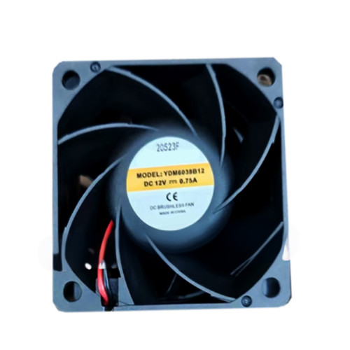 Cooling Fan For YCCFAN YDM6038B12 6CM DC12V 0.75A 2Lines