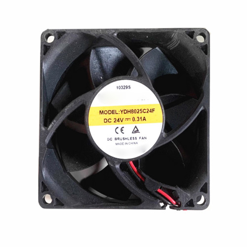 Cooling Fan For YCCFAN YDH8025C24F DC24V 0.31A  8CM 2Lines