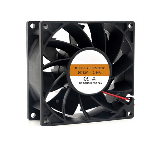 Cooling Fan For YCCFAN YDH9238B12F DC12V 2.44A 9CM 3Lines