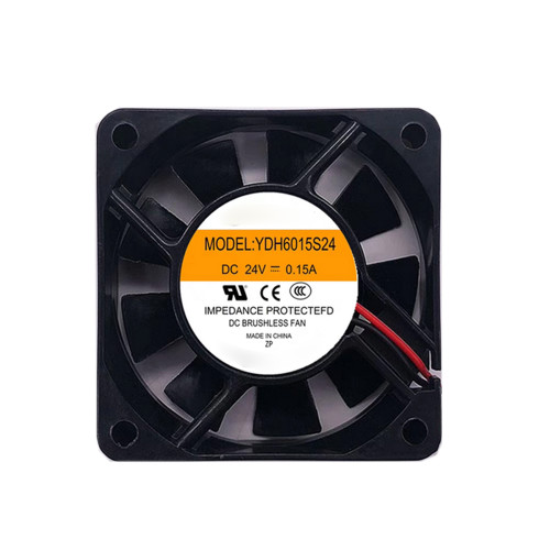 Cooling Fan For YCCFAN YDH6015S24 DC24V 0.15A 6CM 2Lines