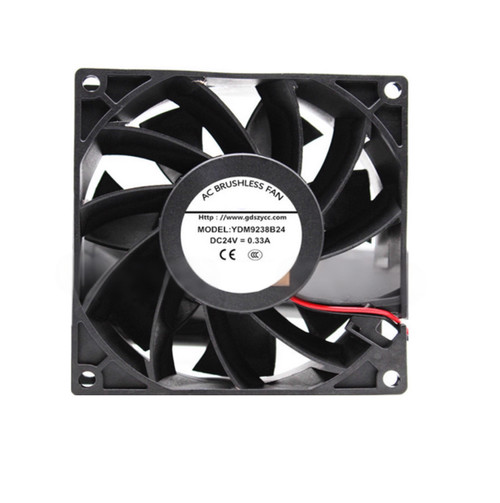 Cooling Fan For YCCFAN YDM9238B24 DC24V 0.33A 2Lines
