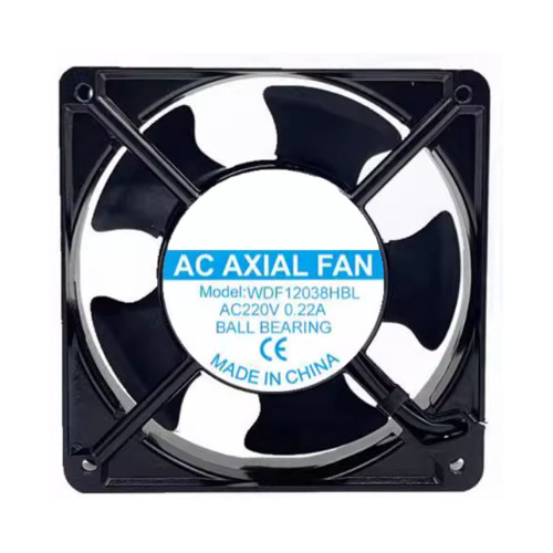 Cooling Fan For ANNEWELL WDF12038HBL AC220V 0.22A Ball Bearings New