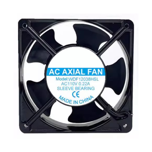 Cooling Fan For ANNEWELL WDF12038HSL AC110V 0.22A Oil-impregnated Bearings New
