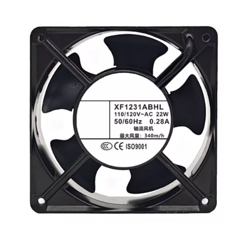 Cooling Fan For ZOGXN XF1231ABHL AC110-120V 0.28A 5 Leaves Ball Bearings New