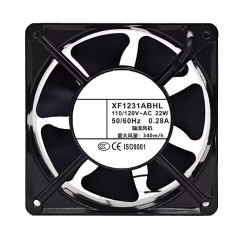 Cooling Fan For ZOGXN XF1231ABHL AC110-120V 0.28A 7 Leaves Ball Bearings New