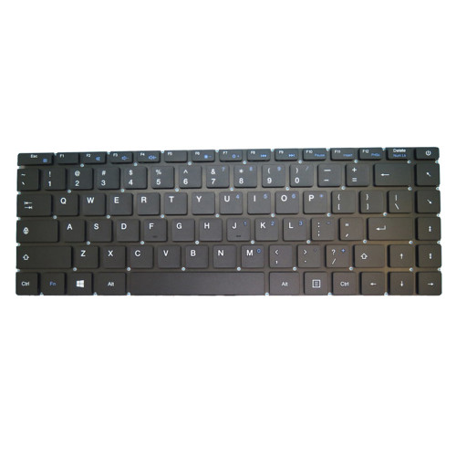 Laptop Keyboard For Axioo MyBook Pro P414 English US Black Without Frame Used