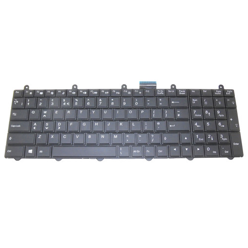 Laptop Keyboard For Pcspecialist Vortex IV X780 17.3 United Kingdom UK Black With Backlit