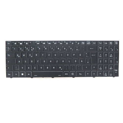 Laptop Keyboard For Pcspecialist 18" Recoil X580WNS X585WN X58SWN Germany GR Black Without Backlit