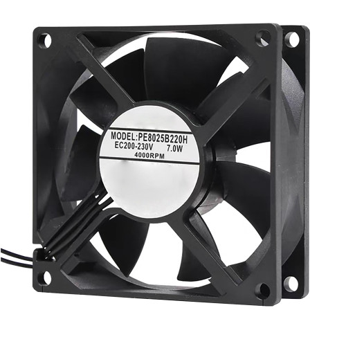 Cooling Fan For PINDAI PE8025B220H EC200-230V 7.0W 4000RPM New