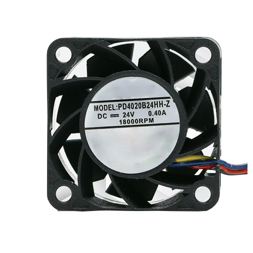 Cooling Fan For PINDAI PD4020B24HH-Z DC24V 0.40A 18000RPM 4-Wire 4CM New